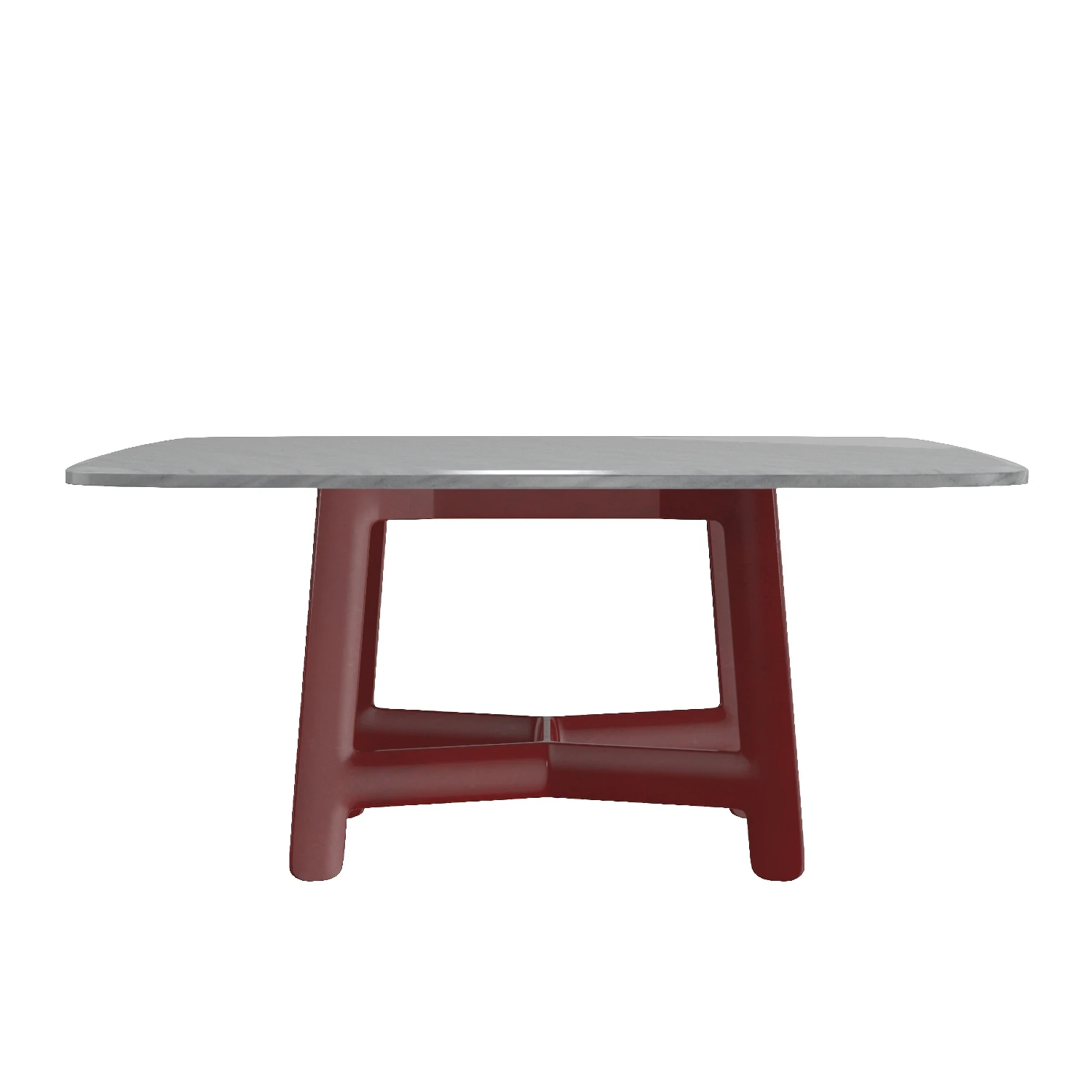 B And B Italia Alex Dining Table Squared 3D Model_04